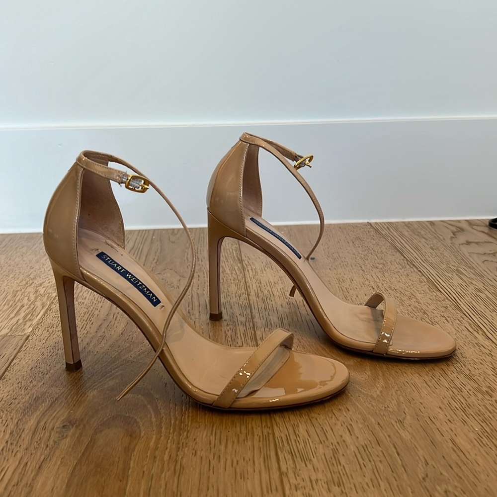 Stuart Weitzman Nudist Heel - Size 6.5